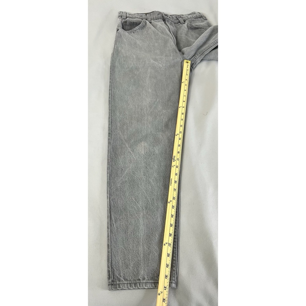 VTG 90s Levis 550 Jeans Mens 33x32 Gray Loose Comfort Fit Tapered Streetwear - Picture 2 of 16
